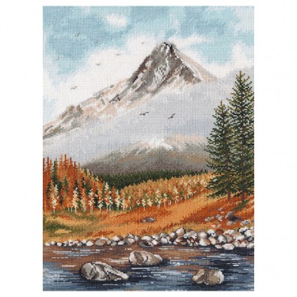 OV 1514 Cross stitch kit - Autumn in the mountains