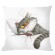 Cross stitch pattern for a phone - Cushion - What do cats dream about?