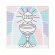 Cross stitch pattern for a phone - Holy communion card - Chalice and host