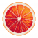 Cross stitch pattern for a phone - Grapefruit