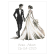 Cross stitch pattern for a phone - Wedding memory - Young Couple
