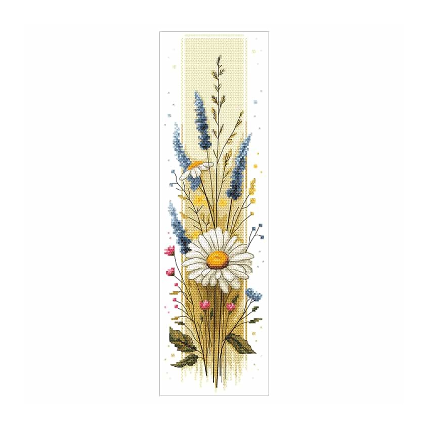 Cross stitch pattern for a phone - Wildflowers III