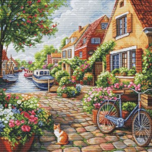 LS BU5078 Cross stitch kit - Summer splendor