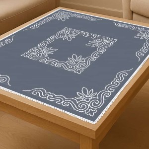 ZU 11146 Cross stitch kit - Tablecloth with cross stitch a la Richelieu