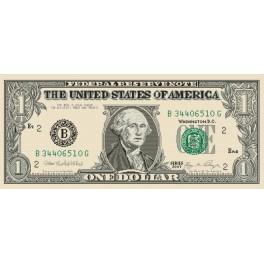 K 33117 Předtištěná kanava - U: S: Dolar