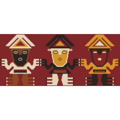 GC 8802 Cross stitch pattern - Peruvian designs
