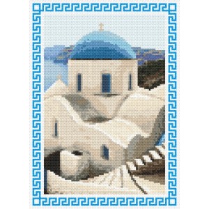 AN 8401 Předtištěná Aida - Vzpomínky na dovolenou - Řecko
