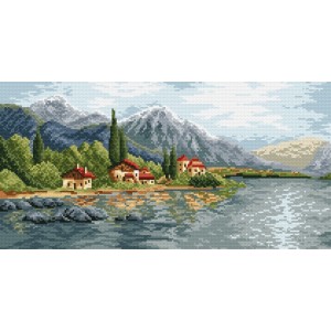 Z 4148 Cross stitch kit - Mountain village