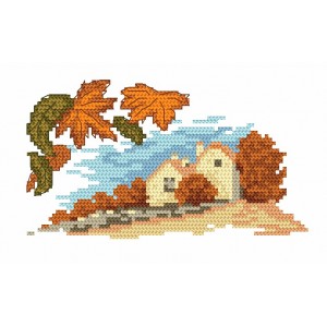 Z 4564 Cross stitch kit - Autumn