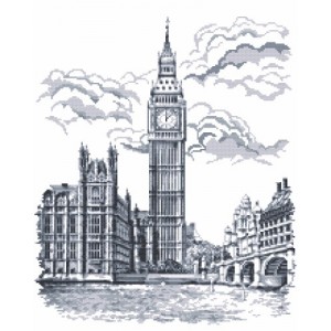 Z 4950 Cross stitch kit - Big Ben
