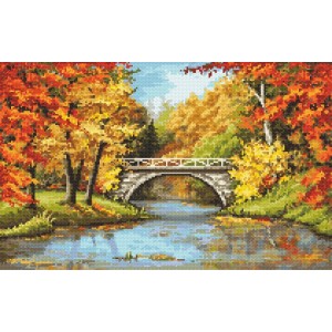 Z 8253 Cross stitch kit - Golden autumn