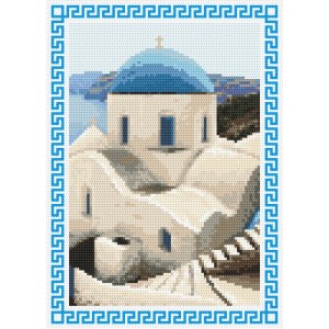 Z 8401 Cross stitch kit - Summer memories - Greek