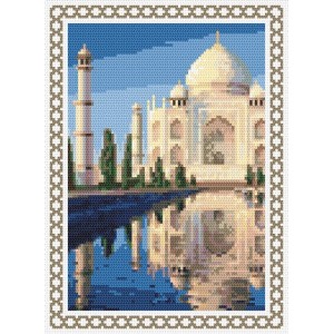 Z 8402 Cross stitch kit - Summer memories - India