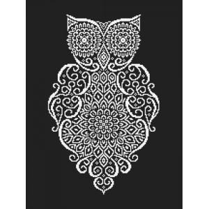 Z 8849 Cross stitch kit - Lace owl