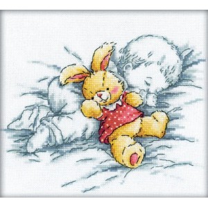 ZTM 157 Cross stitch kit - Baby and Rabbit