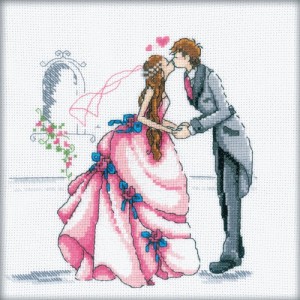 ZTM 165 Cross stitch kit - Newlyweds