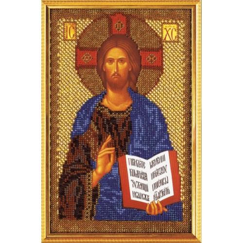 Vyšívací sada s korálký - Christ Pantocrator Vyšívací sada s korálký - Christ Pantocrator