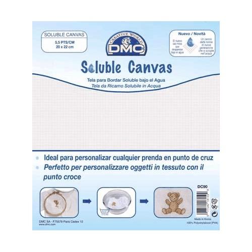DC90 Kanava rozpustná 54/10cm (14 ct) – 20x22 cm DC90 Kanava rozpustná 54/10cm (14 ct) – 20x22 cm