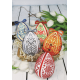 GU 8835 Cross stitch pattern - Easter egg - colourful arabesque
