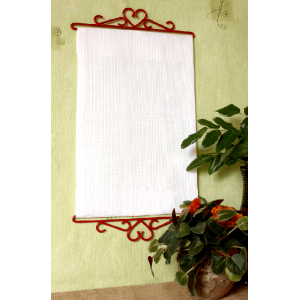 922-01 Decorative wire hanger red
