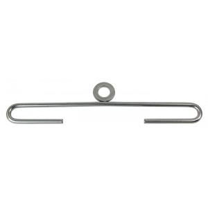 922-03 Věšák 16cm, barva stříbro
