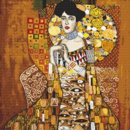 Z 8887 Vyšívací sada - Portrét Adele Bloch-Bauer - G. Klimt