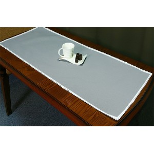985-12 Runner Aida 45x110 cm (1,5x3,6 ft) grey