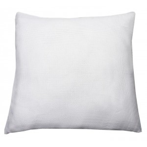 989-01 Cushion cover 40x40 cm, 14 ct white