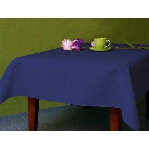 972-08 Tablecloth Aida 110x160 cm (1,2x1,7 yd) navy blue