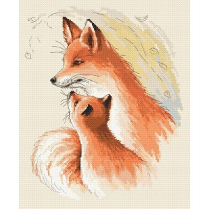 GC 10106 Předloha - Přítulné lišky