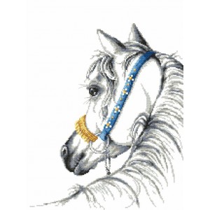 ZN 8750 Cross stitch tapestry kit - Arabian horse