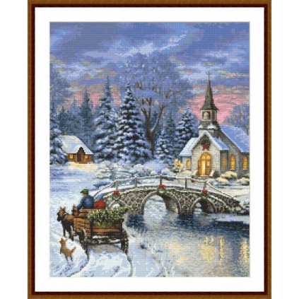 AN 8944 Předtištěná Aida - Sváteční nostalgie
