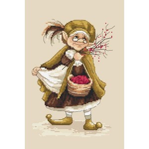 Z 10142 Cross stitch kit - Lady troll