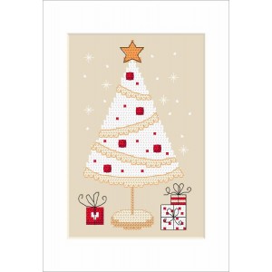 ZU 8791 Vyšívací sada - Vánoční přání - Vánoční strom