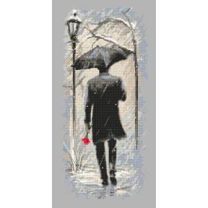 K 10154 Tapestry canvas - Winter meeting