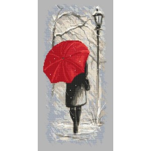 GC 10152 Cross stitch pattern on paper - Winter walk