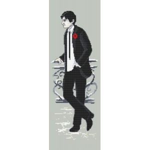 Z 10157 Cross stitch kit - New Year's Eve man