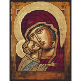 Z 10165 Vyšívací sada - Ikona Matky Boží s dítětem