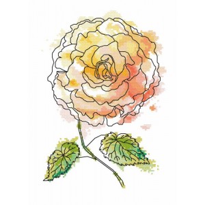 AN 8703 Tapestry aida - Magic begonia