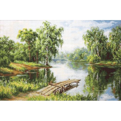 LS B548 Vyšívací sada - Klidné místo nad vodou LS B548 Vyšívací sada - Klidné místo nad vodou
