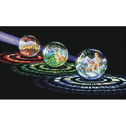 Vyšívací sada - Magické koule Vyšívací sada - Magické koule