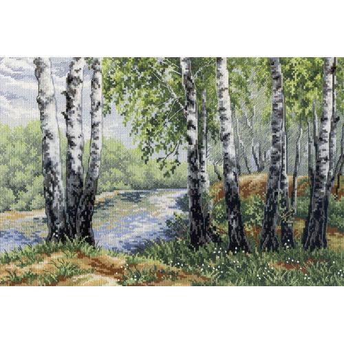 Vyšívací sada - Ve stínu bříz Vyšívací sada - Ve stínu bříz