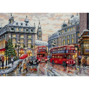 MER K-159 Cross stitch kit - London