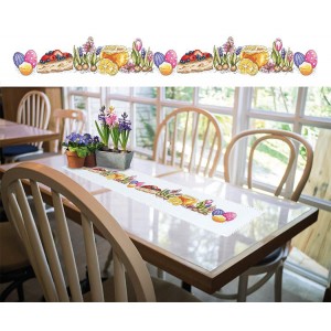 GU 10414 Cross stitch pattern - Long Easter table runner