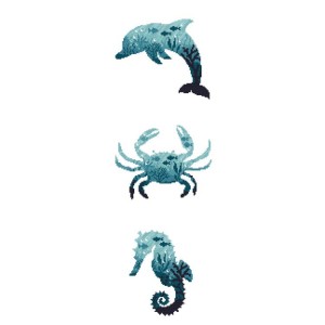 Z 10276 Cross stitch kit - Sea animals