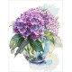 Z 10293 Cross stitch kit - Watercolour hydrangea