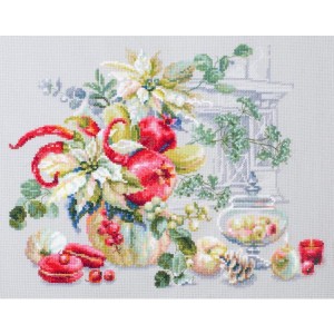 MN 120-011 Cross stitch kit - Winter improvisation