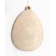 995-01 Wooden pendant - egg 15cm high