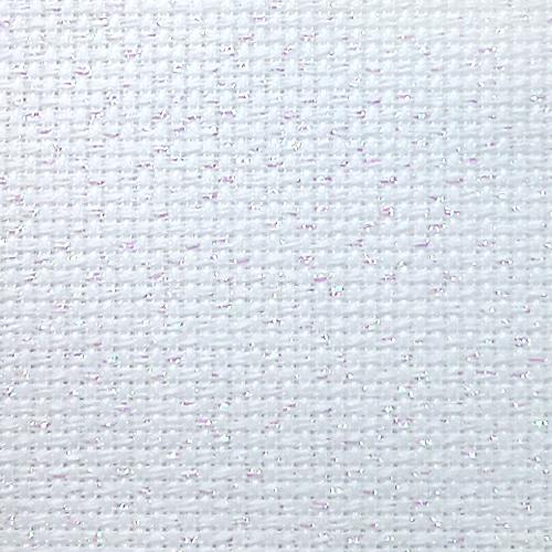 964-54-4254-11 Metallic AIDA 54/10cm (14 ct) bílá-opál - arch 42 x 54 cm 964-54-4254-11 Metallic AIDA 54/10cm (14 ct) bílá-opál - arch 42 x 54 cm