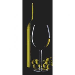 GC 10318 Předloha - Sklenice s bílým vínem